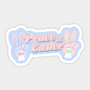 Peace At Easter Sticker